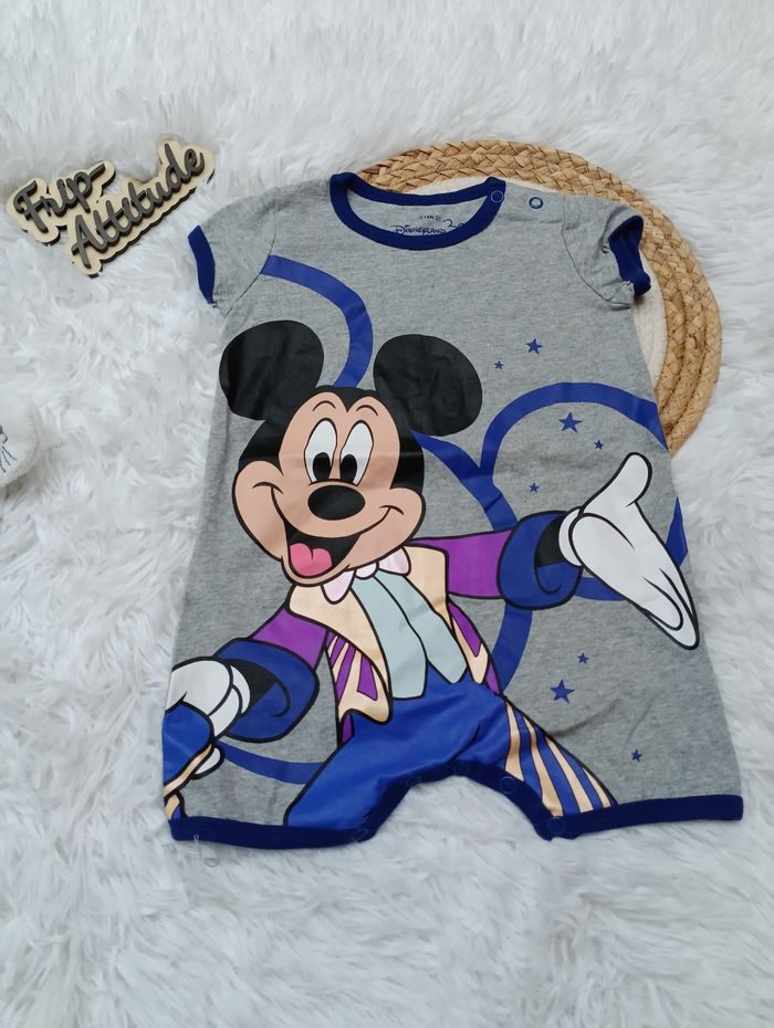 Barboteuse Disneyland 12 mois Mickey