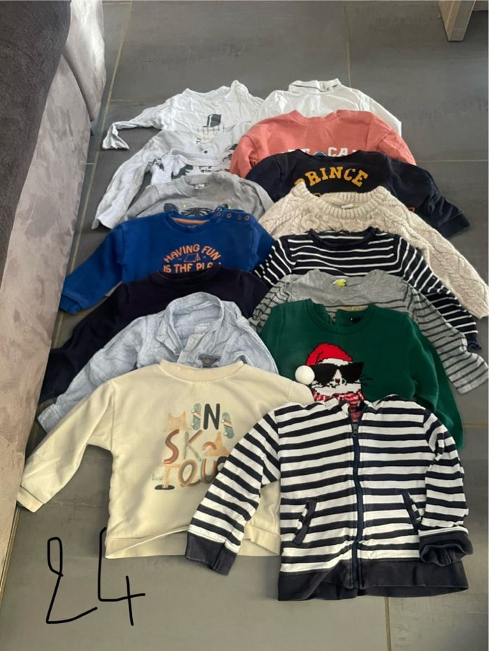 Lot de pull 24 mois - photo numéro 2