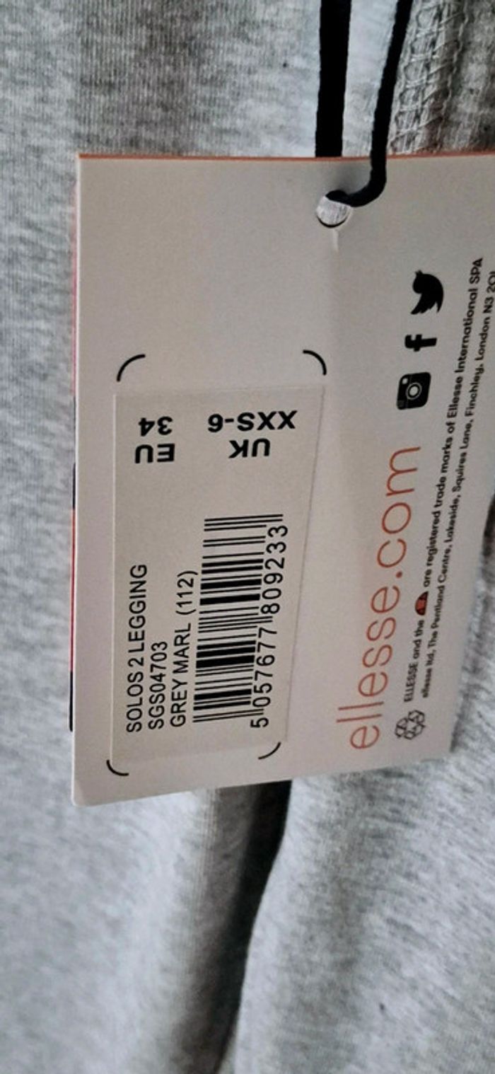 Leggings Ellesse Taille XS - photo numéro 5