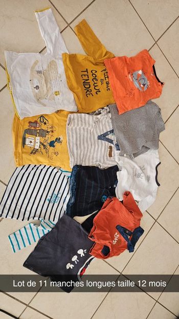 Lot manches longues