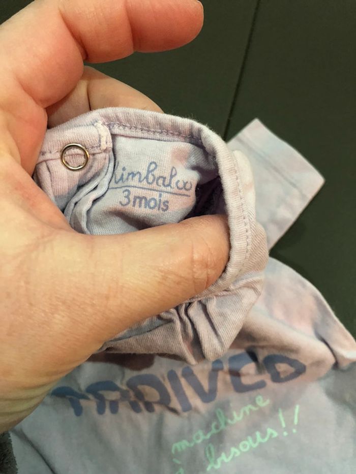 Lot de vêtements fille manches longues 3 mois - photo numéro 7