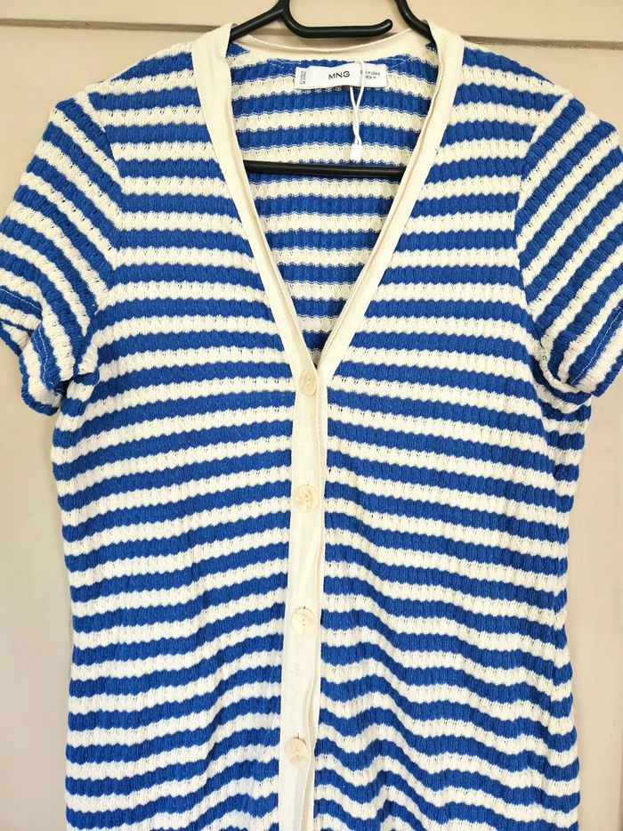 Robe marinière en maille - photo numéro 3