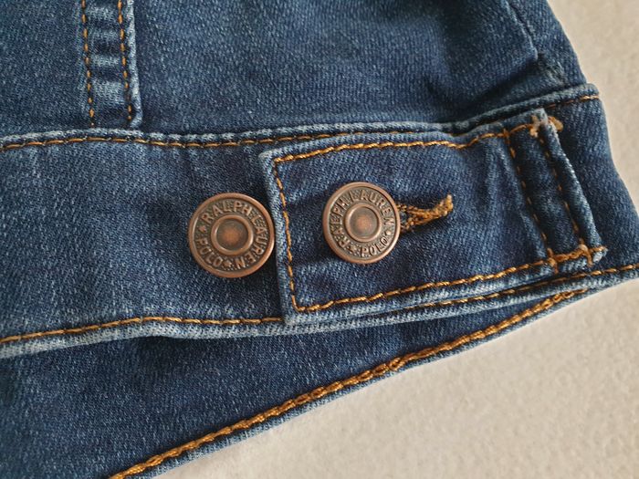Veste en jean denim brut - T2A - Polo Ralph Lauren - photo numéro 9