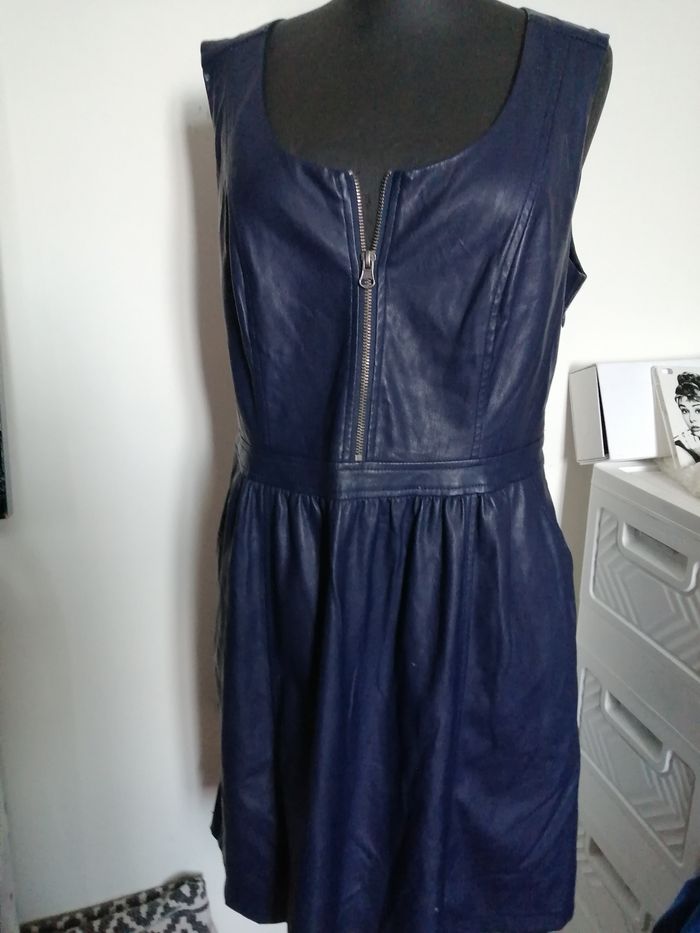 Robe simili cuir Naf Naf 40 - photo numéro 4
