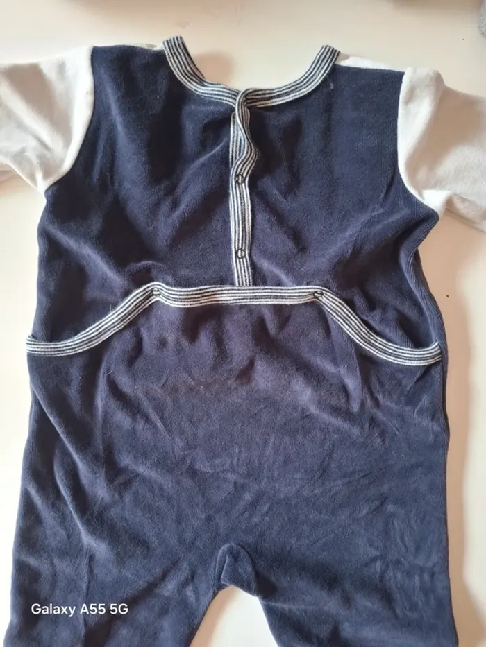 Grenouillère 2 ans petit bateau - photo numéro 4