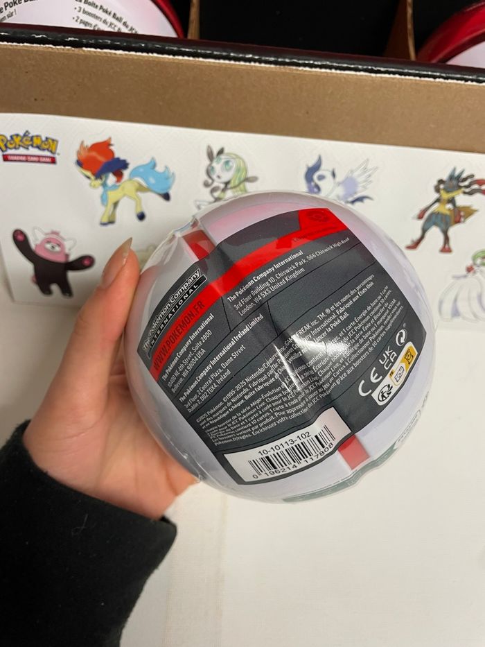 Coffret de 3 Pokeball Pokémon - Neuf sous scellage - photo numéro 5
