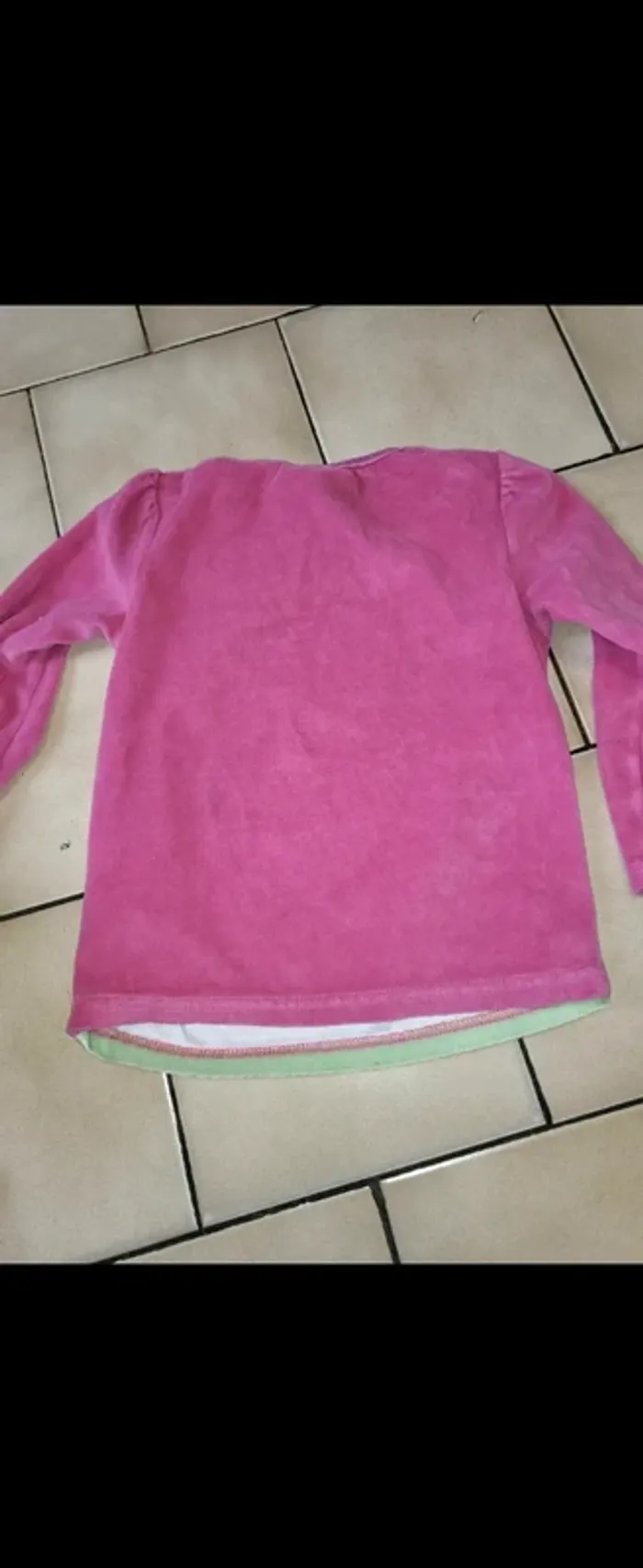 Haut de pyjama fille 5 ans - photo numéro 2