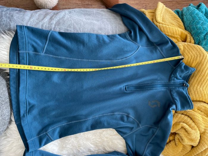 Sweat Scott polaire bleu/vert XS - photo numéro 8