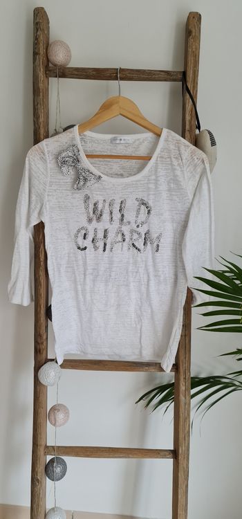 T-shirt manches 3/4 taille 42 XL mignon 