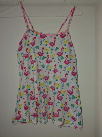 Débardeur flamand rose neuf