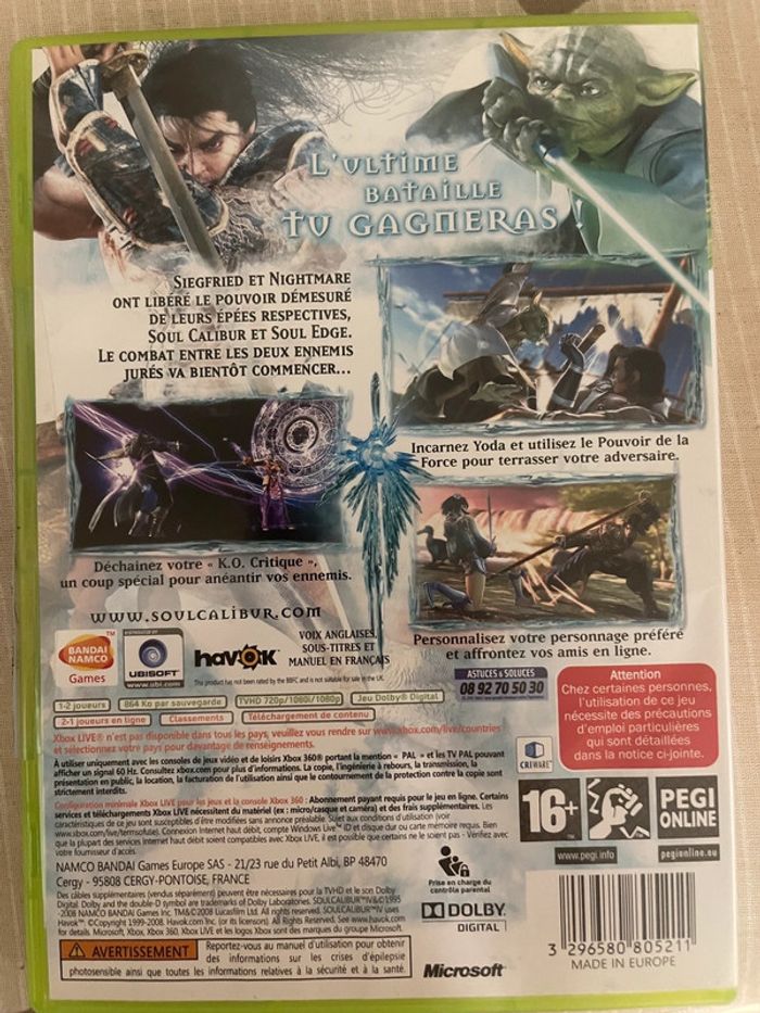 Soul calibur IV xbox 360 - photo numéro 2