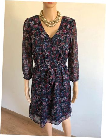 Robe imprimée multicolore neuve avec manches 3/4 LolaLiza taille 36 (valeur 56€)