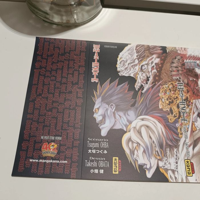 Manga Death Note jaquette édition limitée exclusive japan expo - photo numéro 2