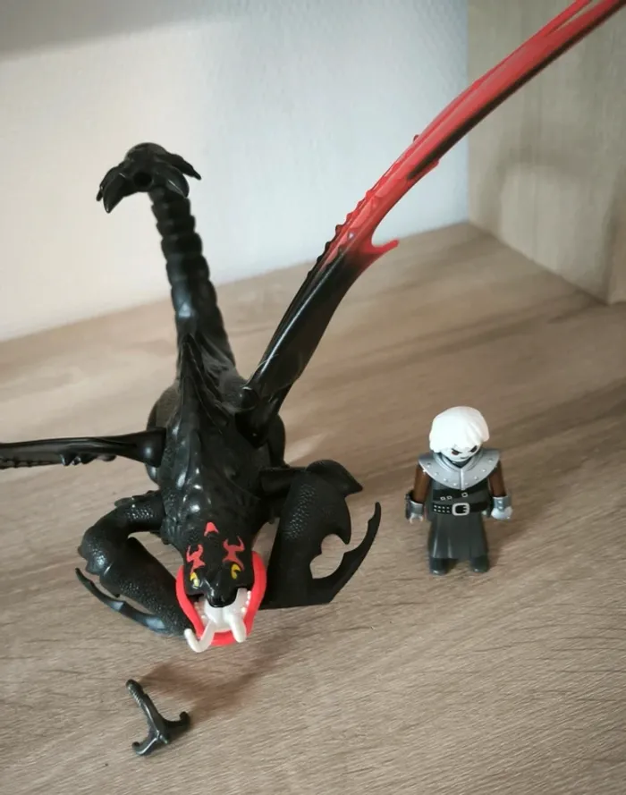 Playmobil Dragon 3 Aggripemort et Grimmel 70039 - photo numéro 3