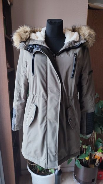 Blouson Parka kaki femme Amisu New Yorker