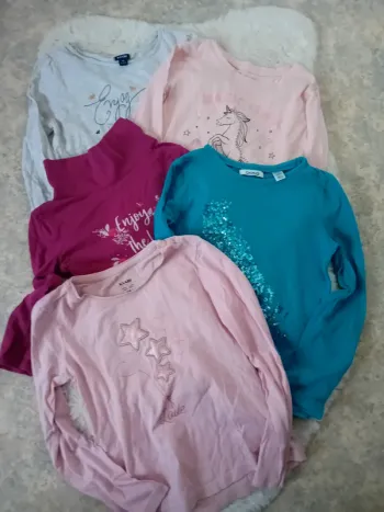 Lot Tee-shirts fille