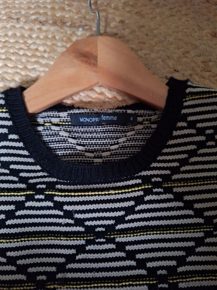 Petit pull monoprix manches courtes - photo numéro 3