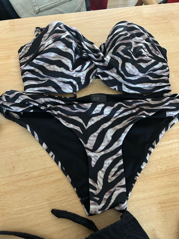 🌸 Lot de 5 maillots de bain h&m en parfait état taille 38/M 👙 - photo numéro 5