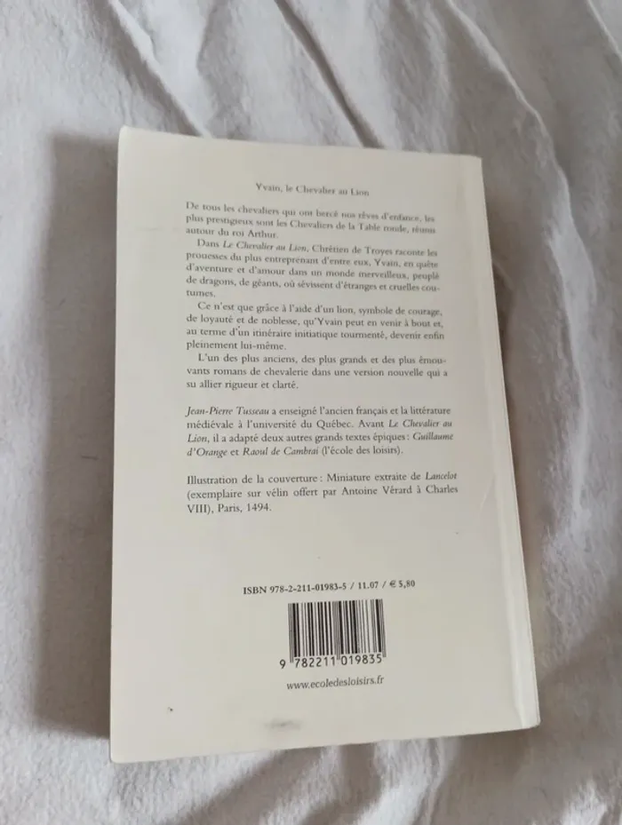 Livre " Yvain, le chevalier au lion" - photo numéro 3
