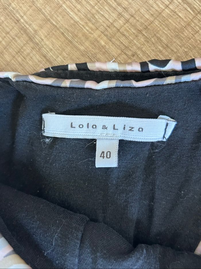 Robe imprimée satinée sans manches LolaLiza taille française 42 TBE - photo numéro 9