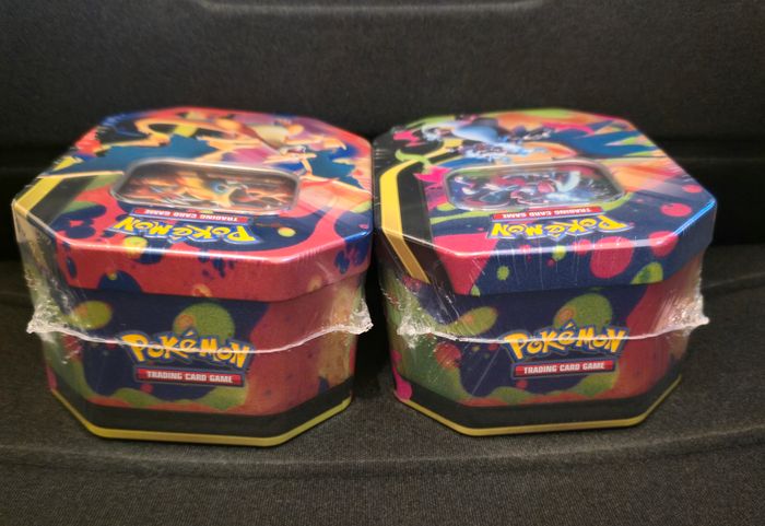 Pokémon Lot de 2 Pokébox Méga Dracaufeu X et Y (2ME2/1ME1/1EV3) - photo numéro 3