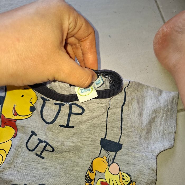 Lot #21 -  2 Tee shirts et 1 polo manches courtes DPAM Disney Petit Bateau et Bout'chou 6mois - photo numéro 3