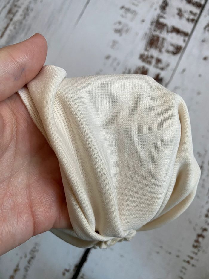 Bonnet à noeud bébé - photo numéro 5