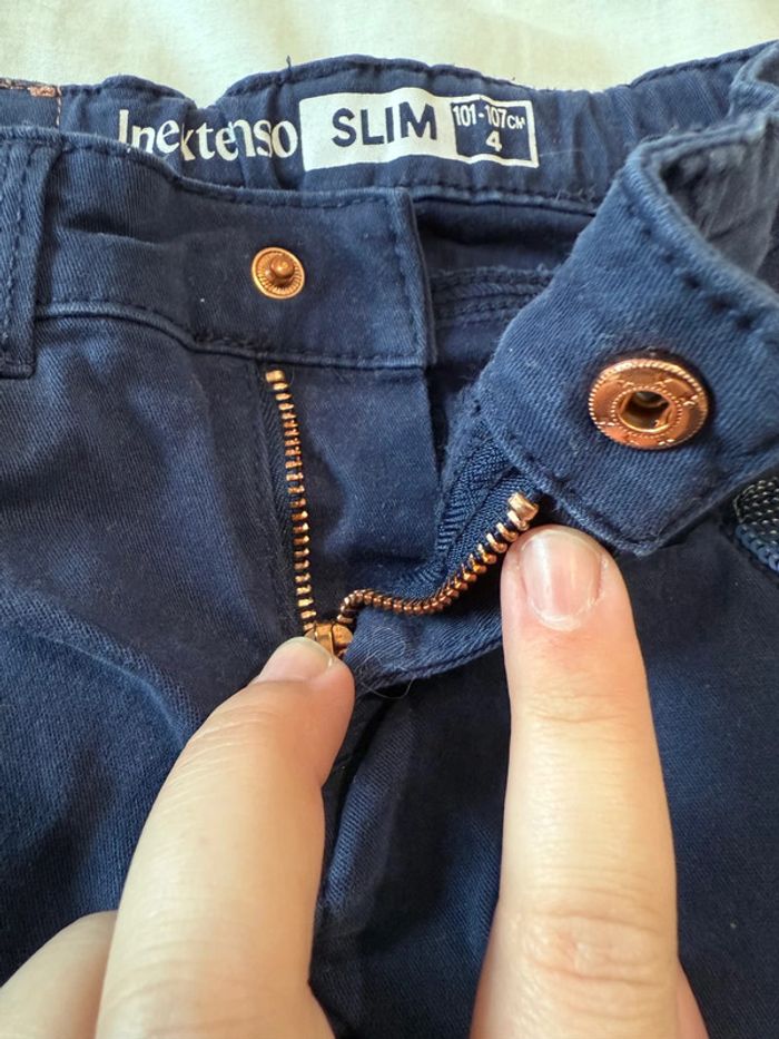 Jean slim In Extenso 4 ans 101-107 cm - photo numéro 5