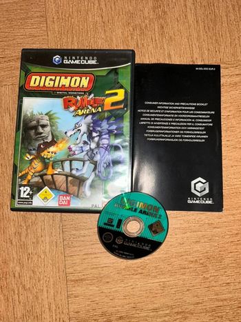 Digimon rumble arena 2 jeu Nintendo gamecube