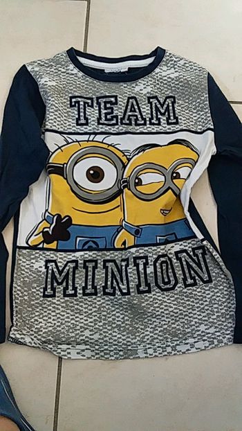 Tee shirt minnion 8a