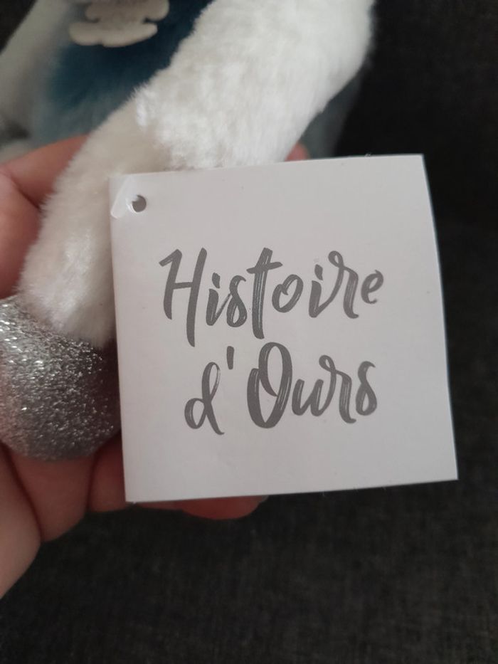 peluche Rhinou Twist Histoire d'ours - neuve - photo numéro 3