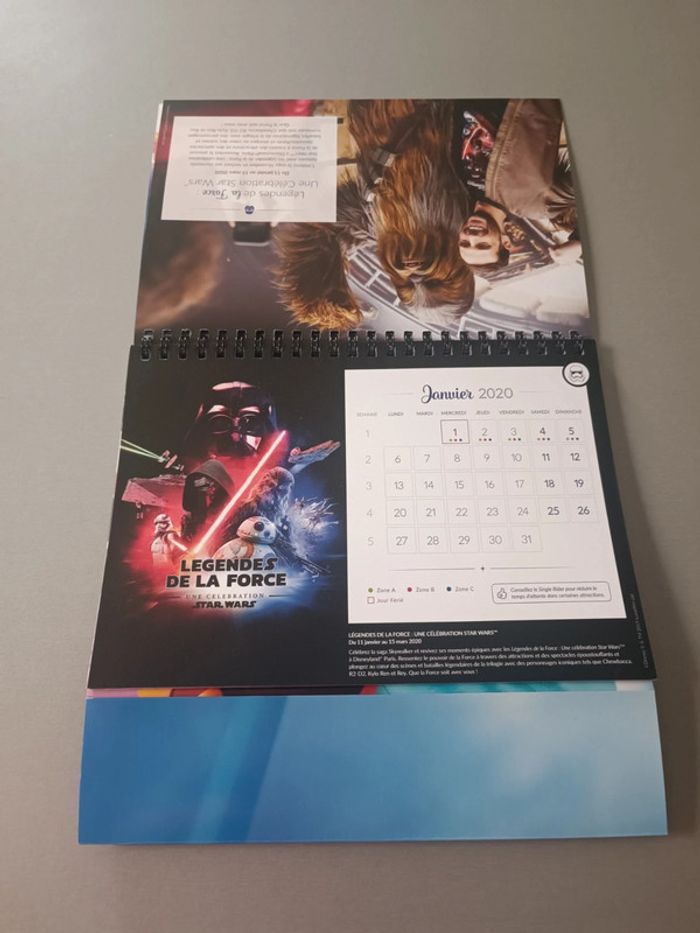 Calendrier Disneyland Paris 2020 - photo numéro 2