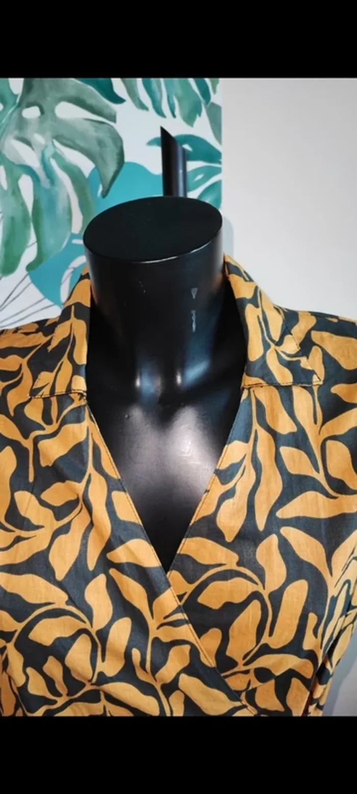 Robe longue portefeuille taille 40/42 - photo numéro 4
