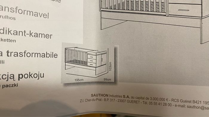 Lit evolutif tranformable Sauthon - Zen Rivage - photo numéro 5