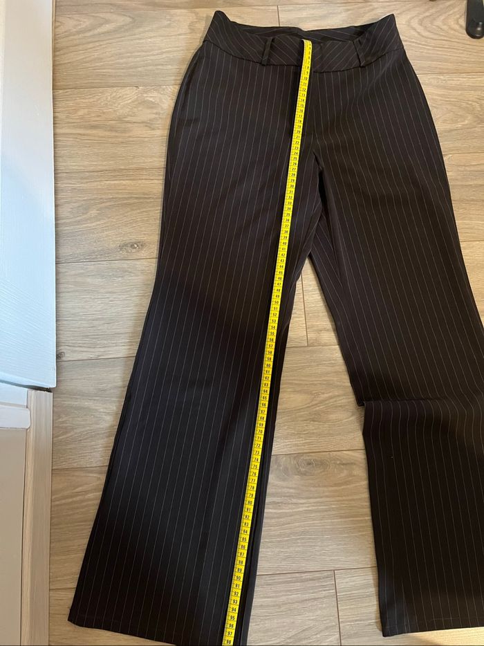 Pantalon marron, femme taille 40, tissaia - photo numéro 5