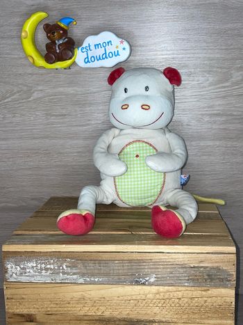 SDO166 doudou singe 🐒 sucre d’orge