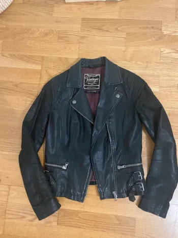 Veste en cuir
