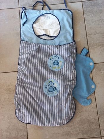 Nid d'ange Bébé confort bleu