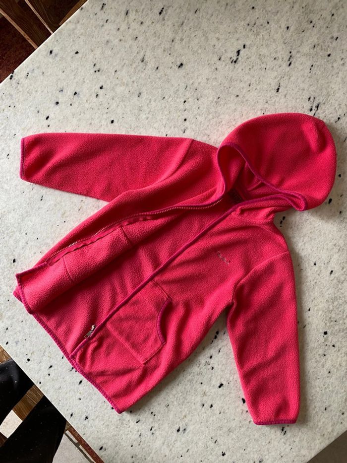 Robe de chambre polaire rose zippee La Cie LCDP - photo numéro 3