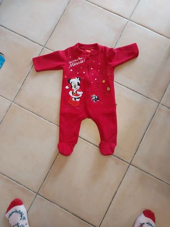 Dors bien disney minnie Noël 6 mois