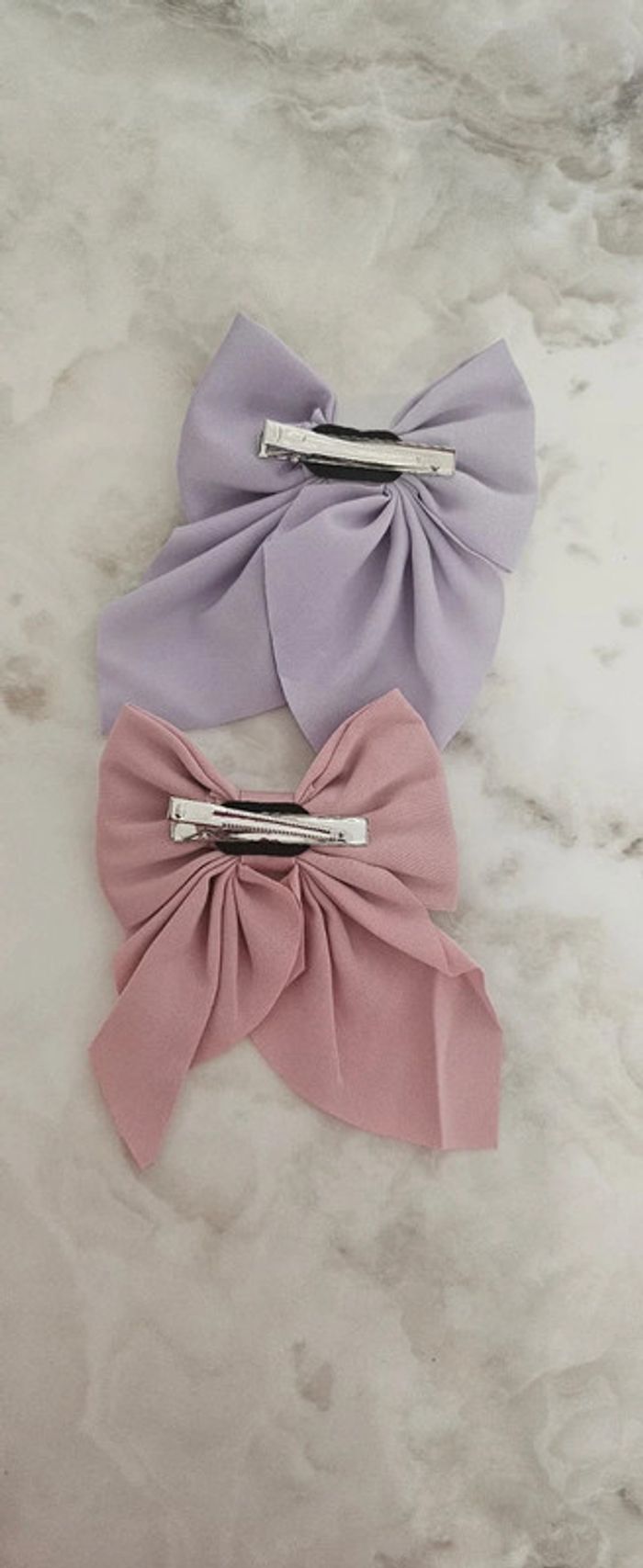 Lot de barrette à noeud pour cheveux - photo numéro 2