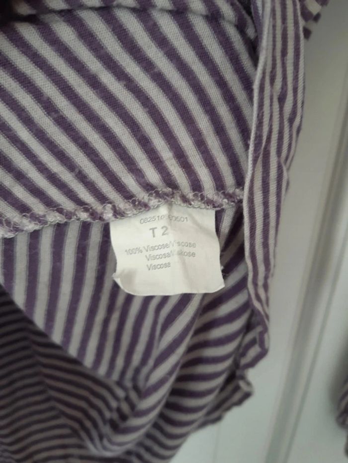 Haut fin rayé - photo numéro 7