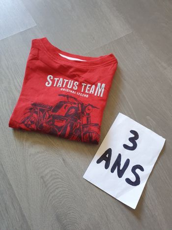 Maillot t-shirt 3ans garçon