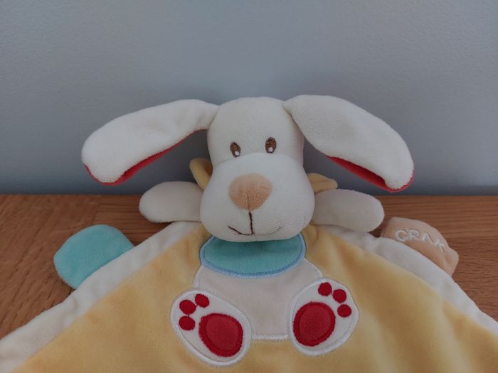 Super Doudou Chien crak grelot  baby nat - photo numéro 2