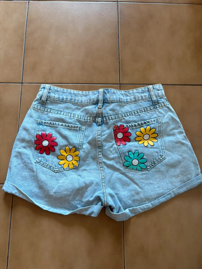 Short jean femme M - photo numéro 4