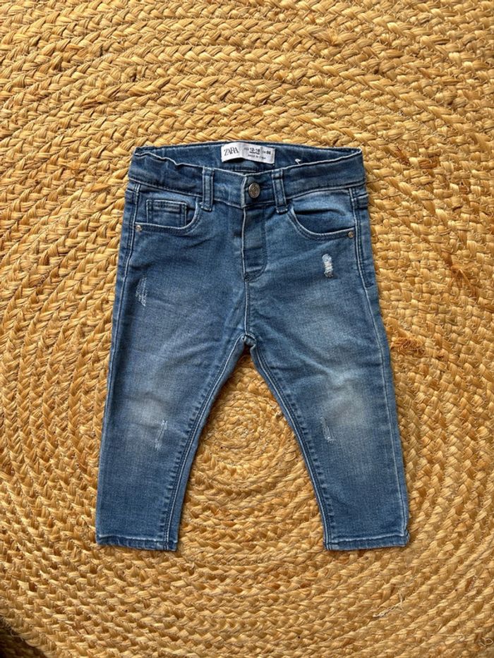 Lot de 3 «jeggings » Zara - 12-18 mois - photo numéro 6