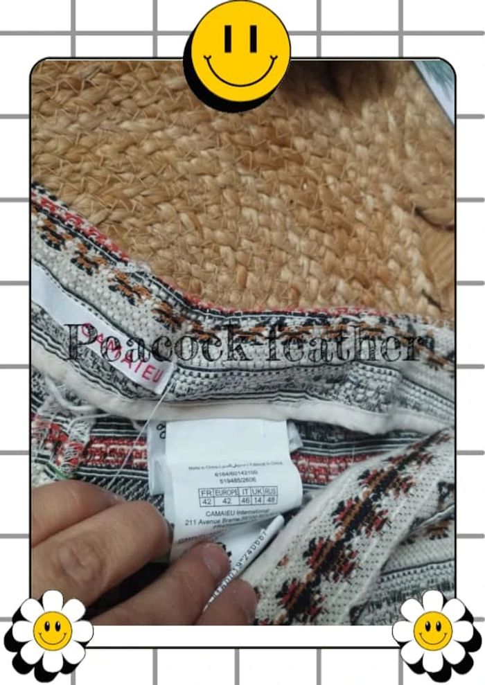 Short beige camaïeu 38/40 neuf - photo numéro 4