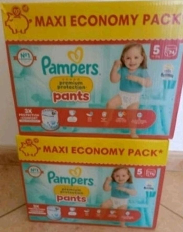148 pants Pampers premium protection Taille 5