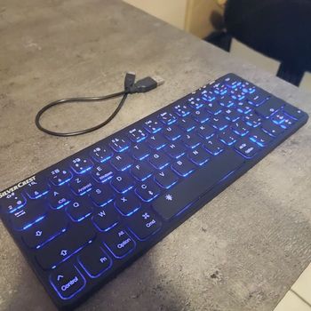 Clavier Bluetooth rétroéclairer