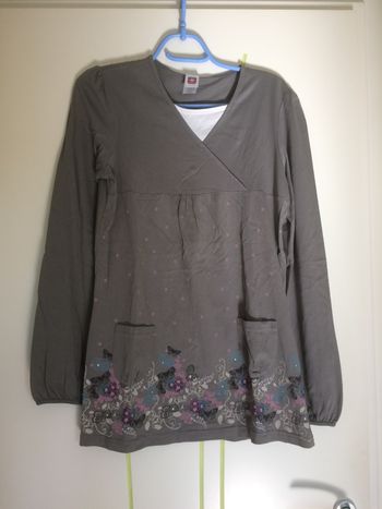 Tunique fille manches longues